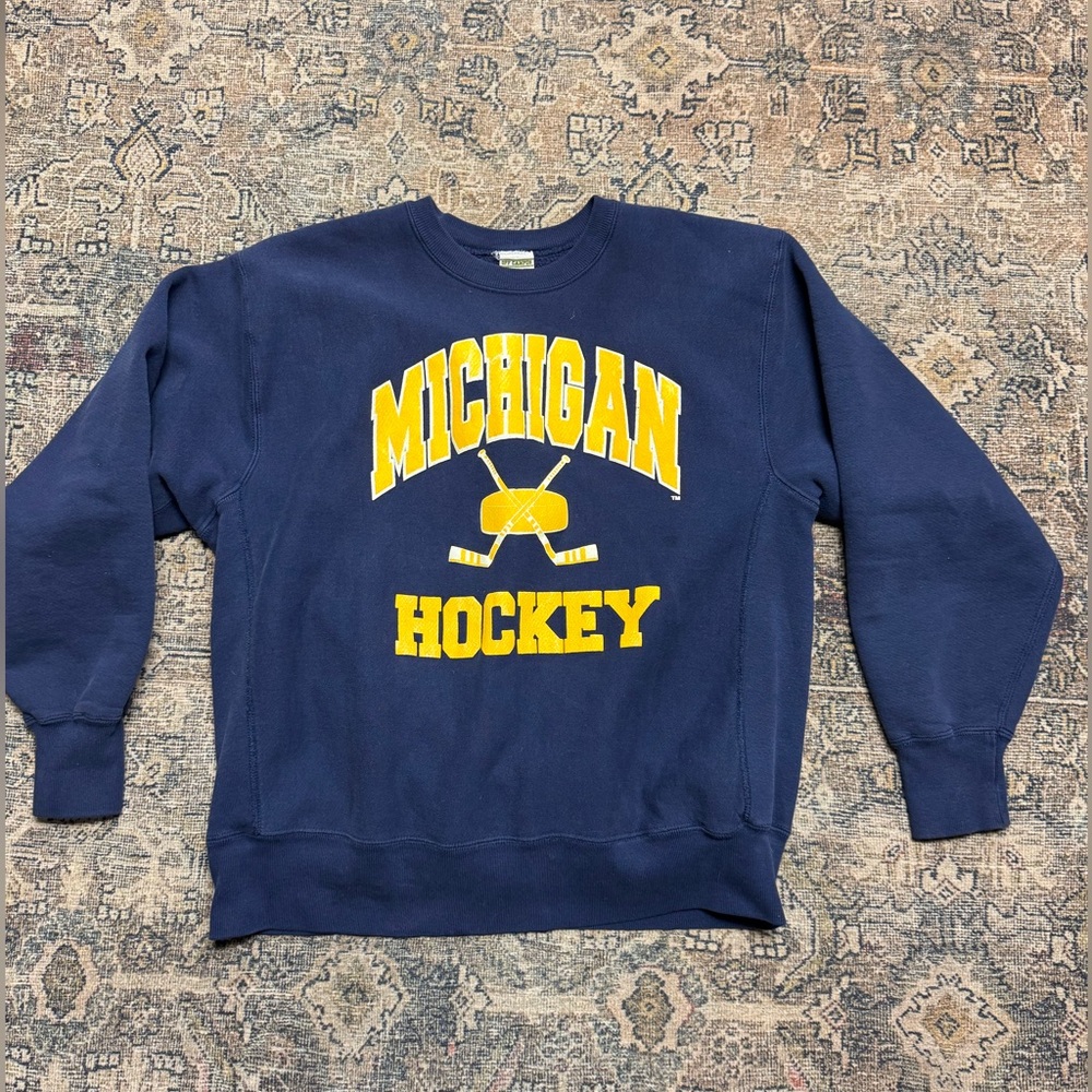 Vintage Michigan Hockey sweatshirt size XL used like new